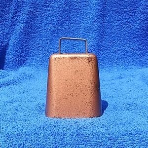 Copper cow bell